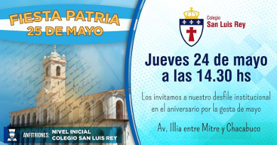 Fiesta Patria - Desfile institucional