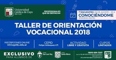 Taller de orientación vocacional