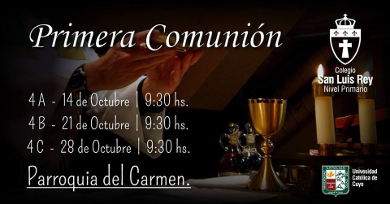 Primera Comunión - Alumnos de 4to grado